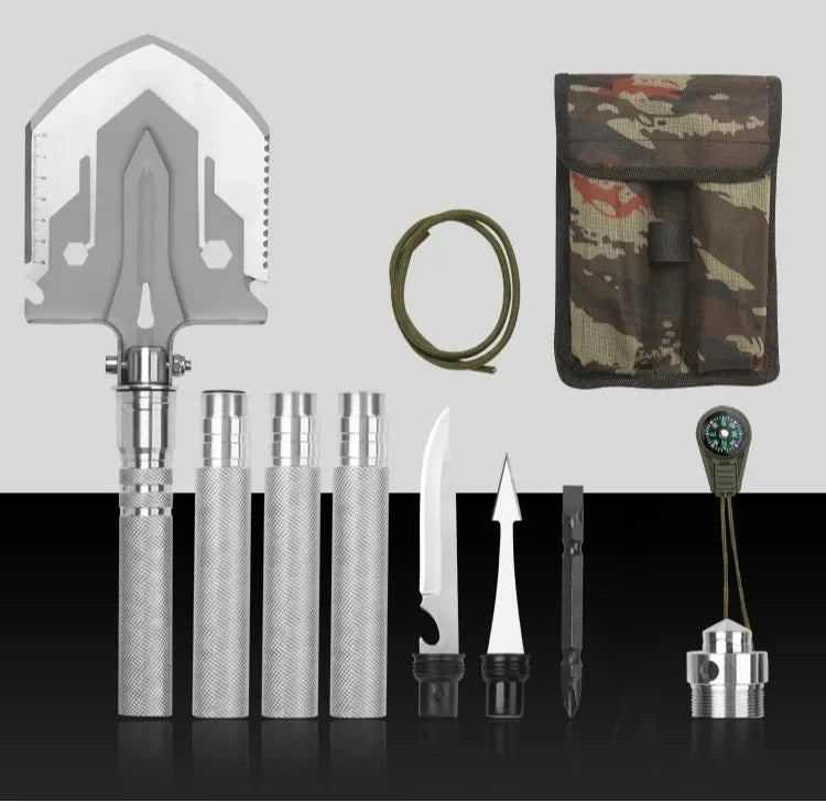 Multifunctional Shovel Folding Military Shovel Self-defense\