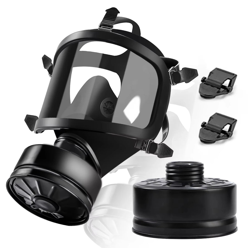 Gas Mask Safety Gear - Breathe Easy Filtered Oxygen