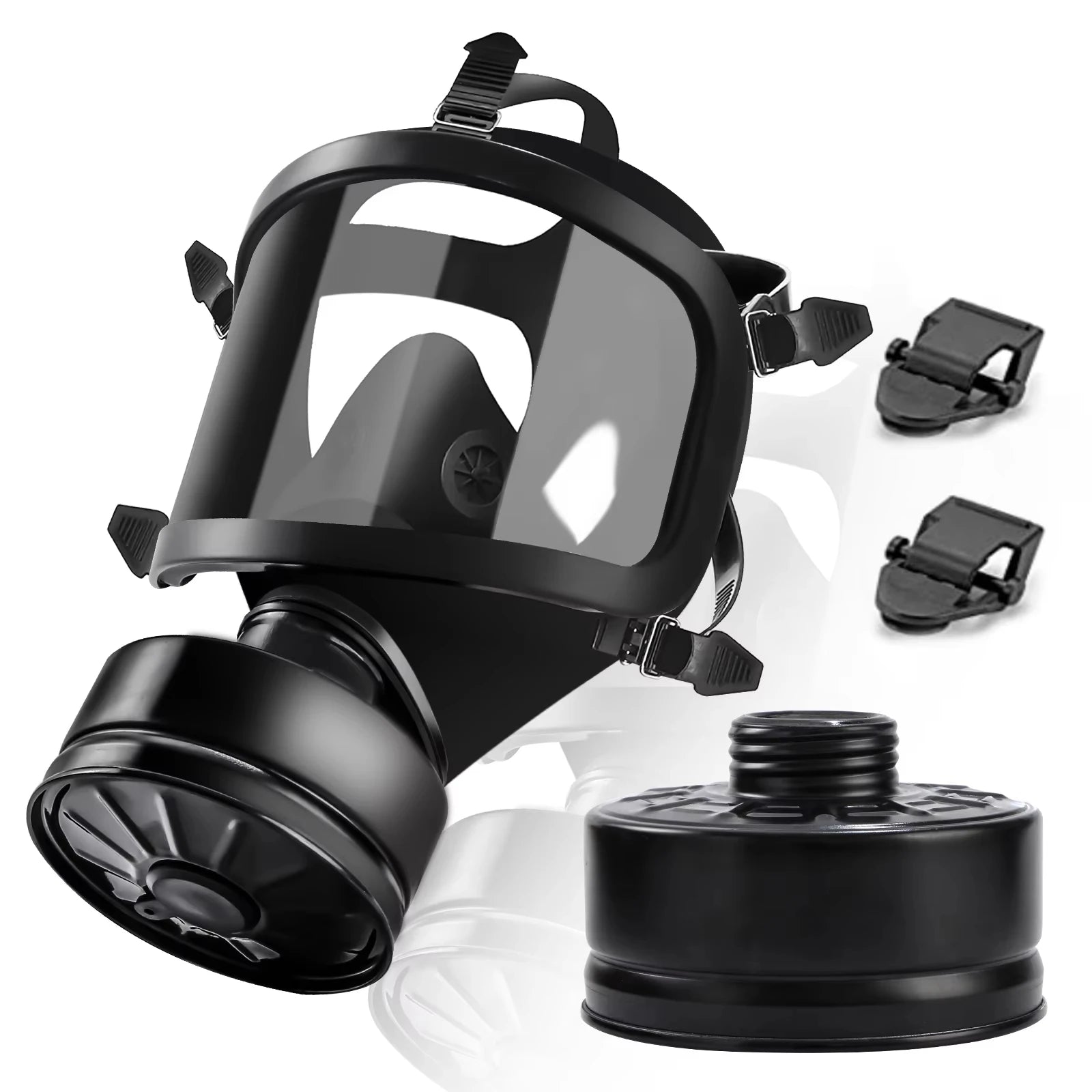 Gas Mask Safety Gear - Breathe Easy Filtered Oxygen