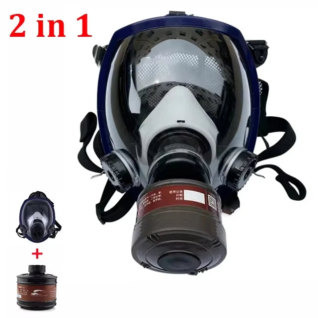 Gas Mask Safety Gear - Breathe Easy Filtered Oxygen
