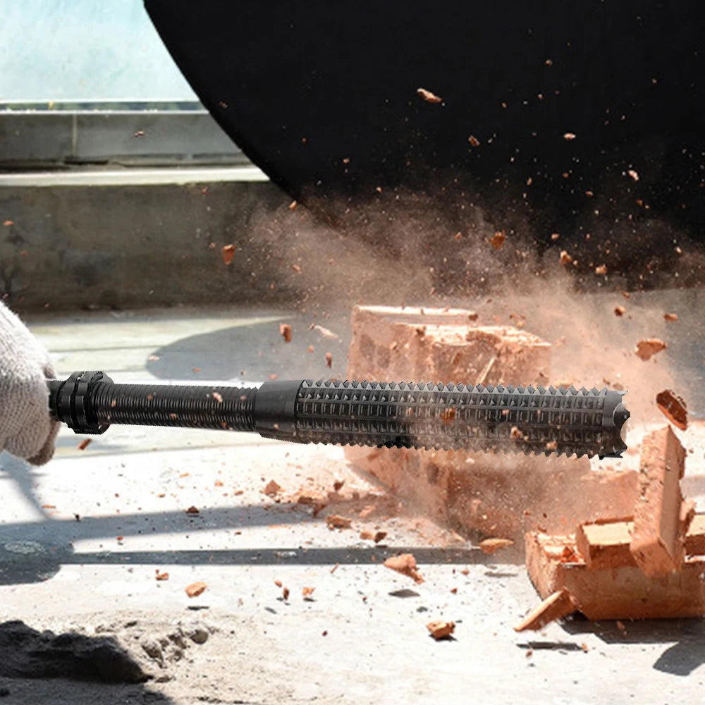 Baseball Bat LED Flashlight AluminumAlloy