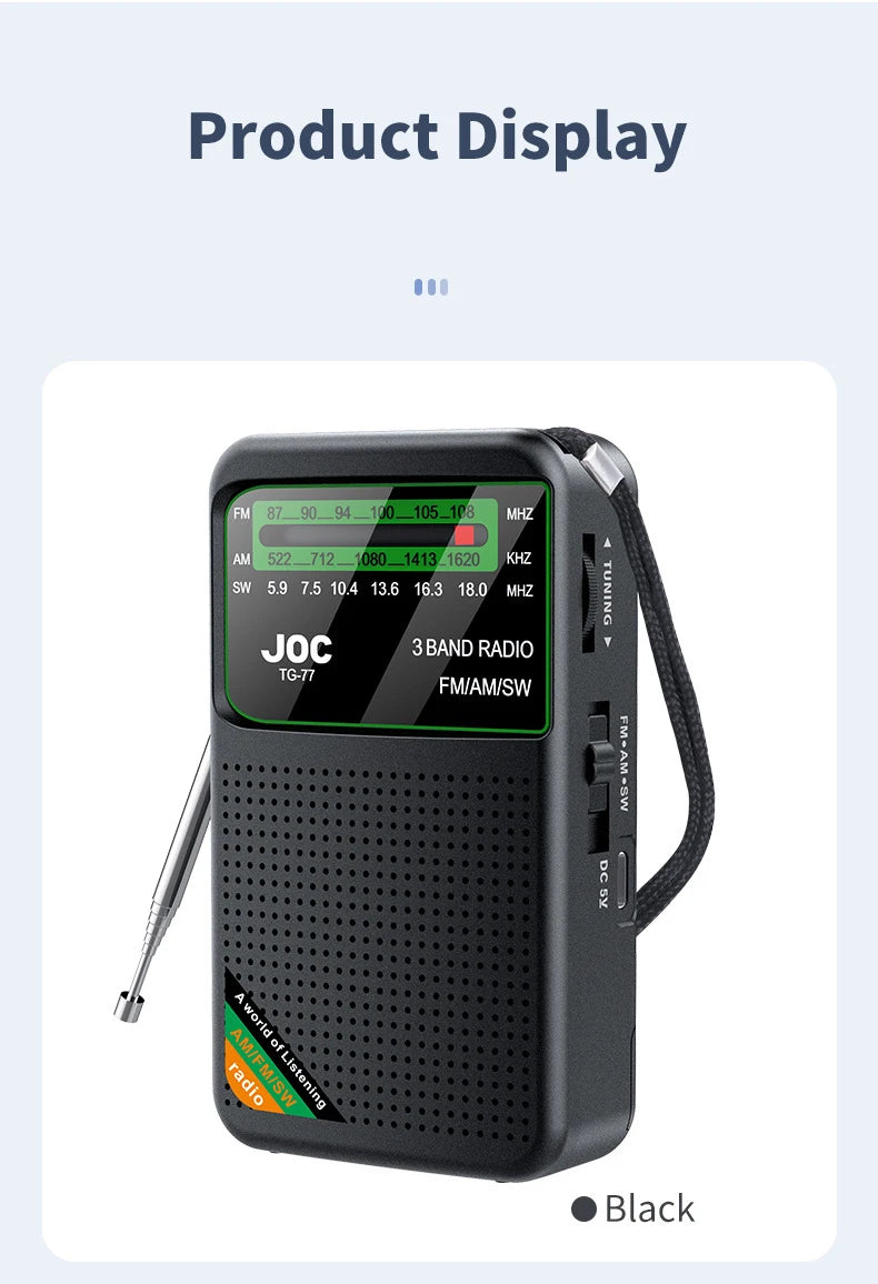 FM AM SW Radio Pocket All Band Radio