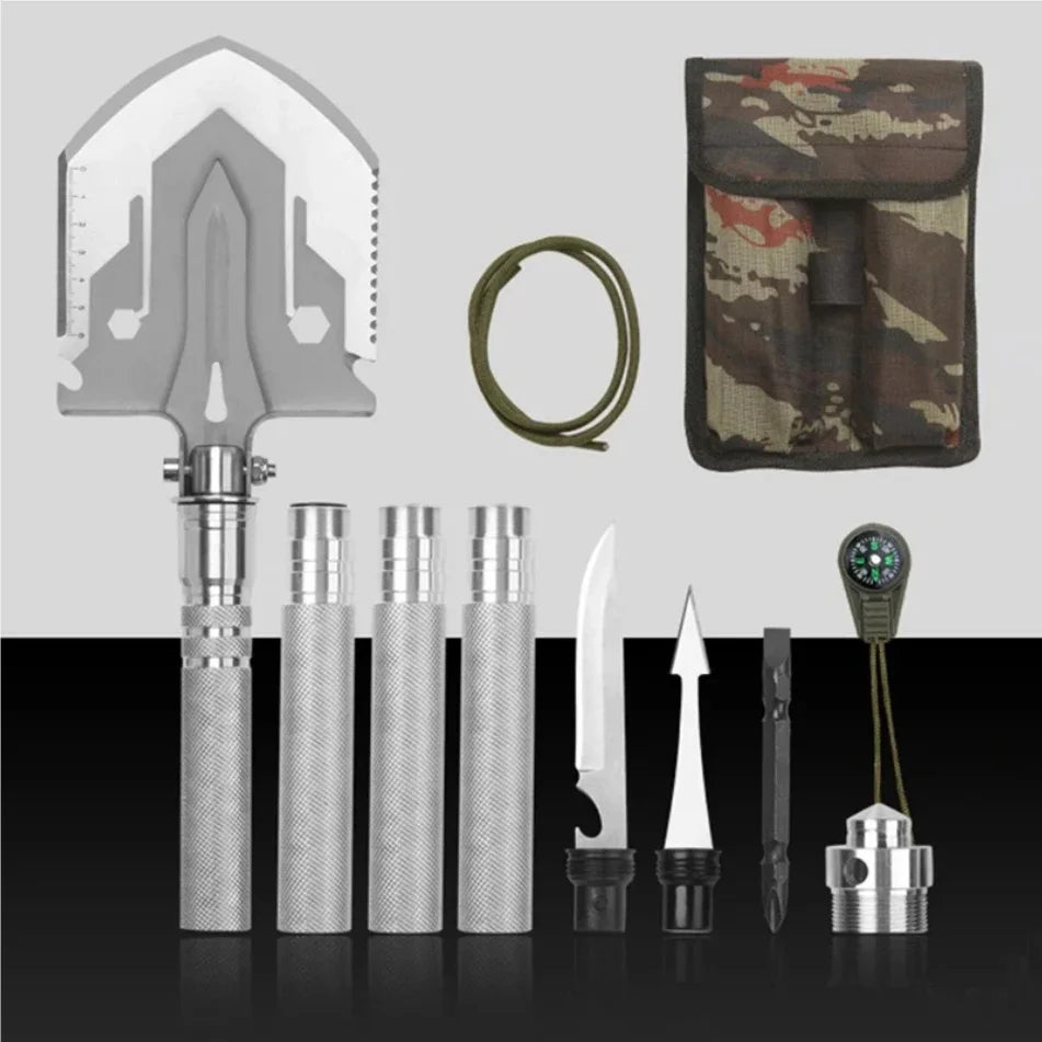 Multifunctional Shovel Folding Military Shovel Self-defense\