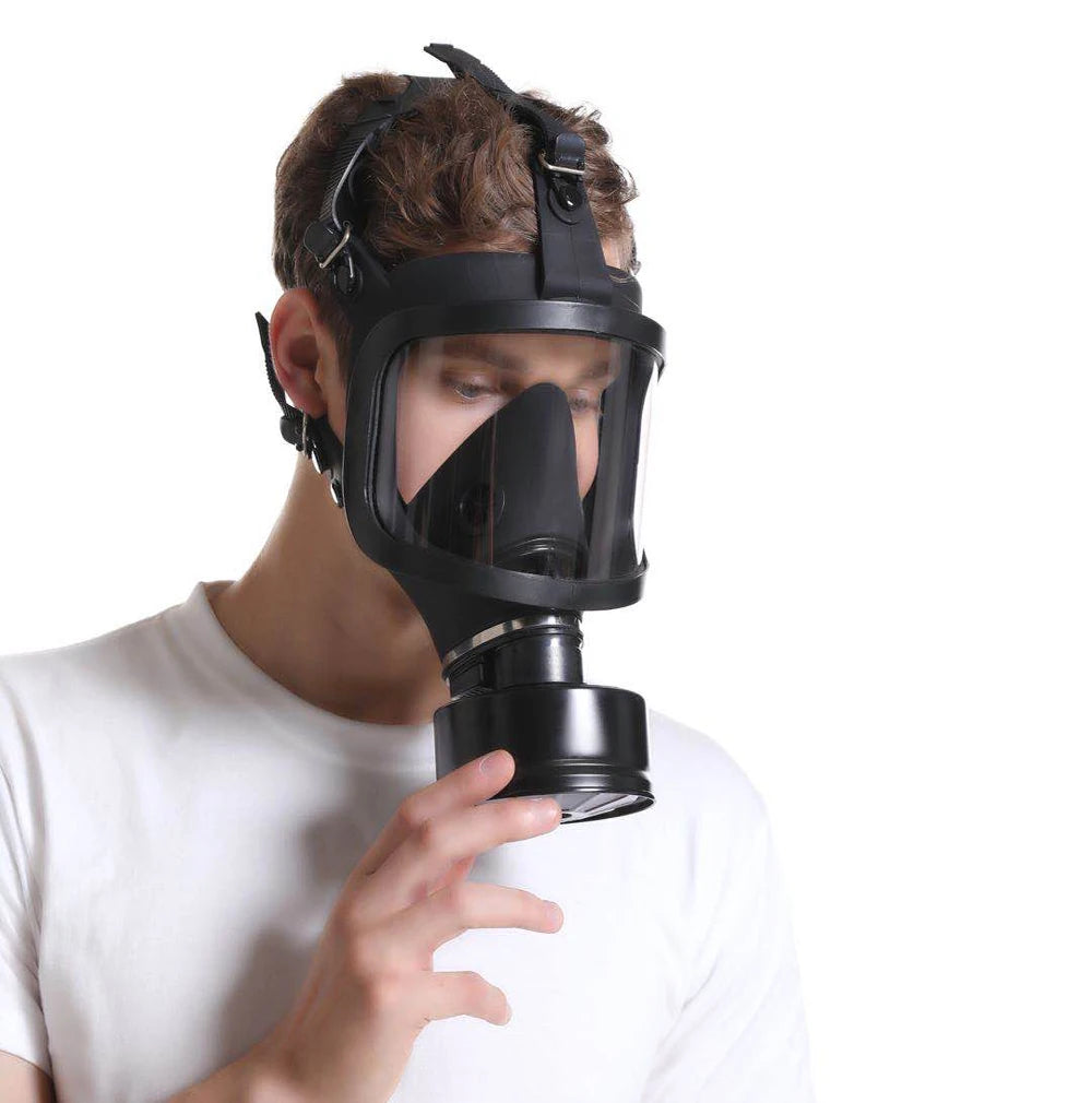 Gas Mask Safety Gear - Breathe Easy Filtered Oxygen