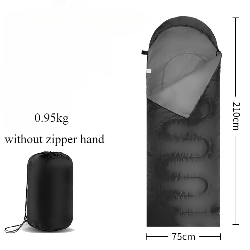 Camping Sleeping Bag Ultralight Waterproof 4 Season Warm Envelope Backpacking Sleeping Bag for Adults Outdoor Traveling Hiking