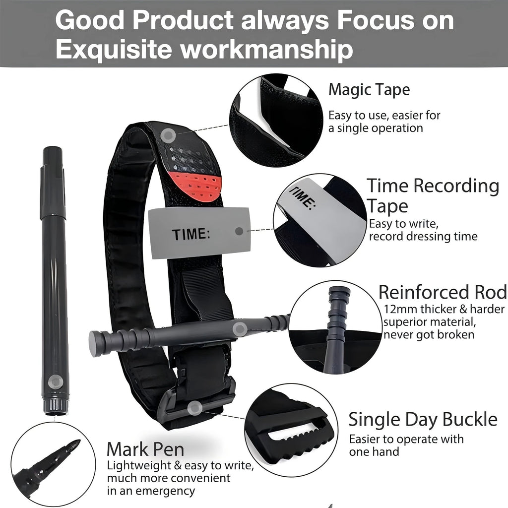 Tourniquets Medical Emergency Strap Trauma First-aid Belt