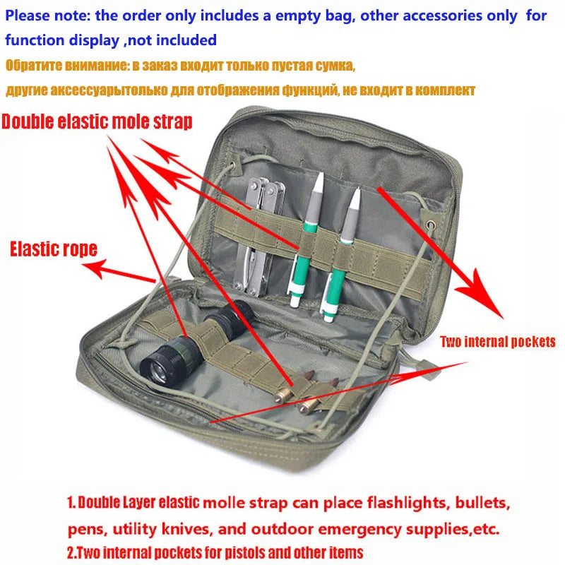 Molle Pouch Bag Medical EMT Tactical