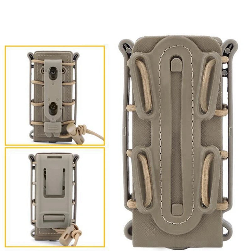 Tactical Molle 9mm Magazine Pouch Pistol Mag Holder