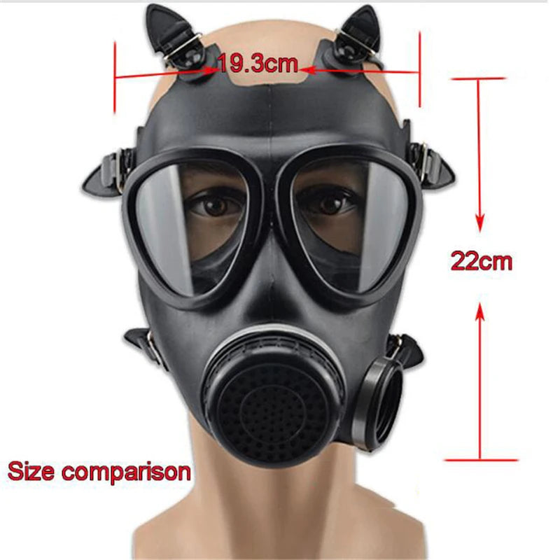 Gas Mask Safety Gear - Breathe Easy Filtered Oxygen