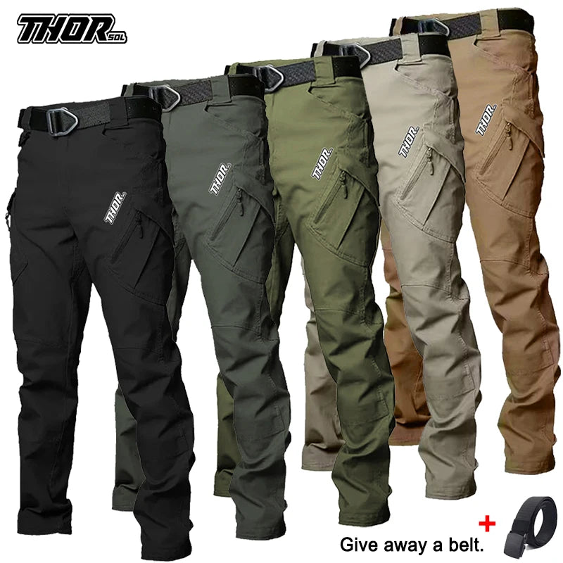 THORSOL Cycling Long Pants Men's Road Racing Mountain Bike Trousers