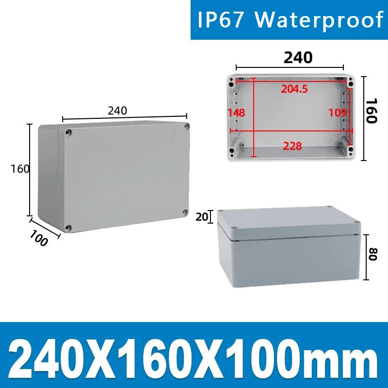 Cast Aluminum Waterproof Junction Box - Explosion-Proof