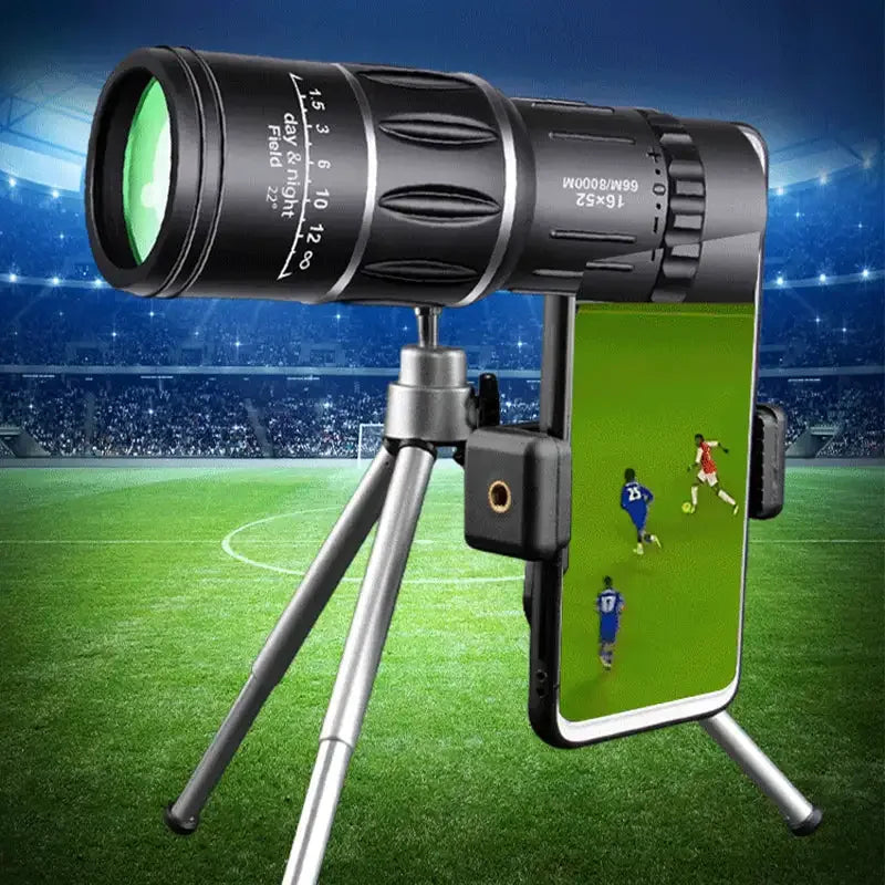 16x52 Long Range Monocular Telescope High -