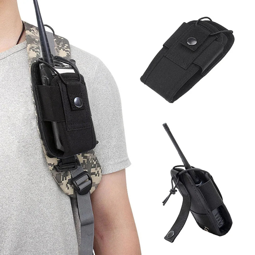 Tactical Walkie-Talkie Radio Case