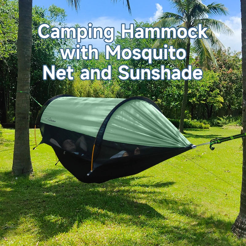 Outdoor Large Hammock with Mosquito Net 2 Person