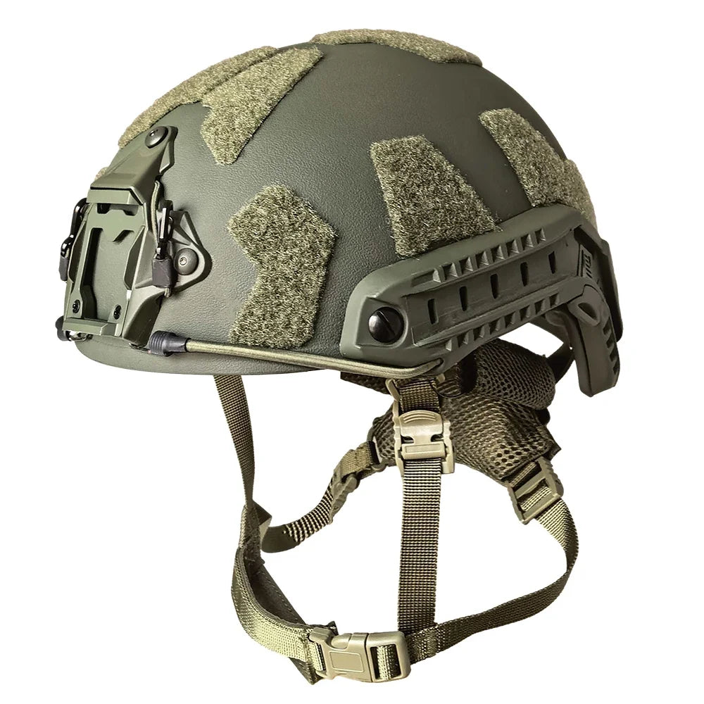 FAST SF Airsoft Helmet Tactical Lightweight ABS Wendy Suspension NVG for CS Paintball Outdoor Training Safety Protective Gear