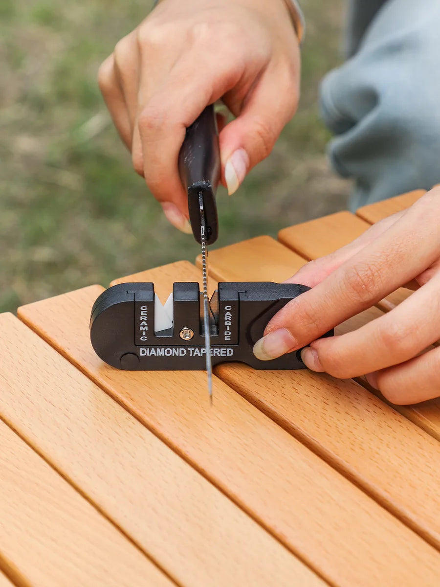 4-in-1 Knife Sharpener Portable Tungsten