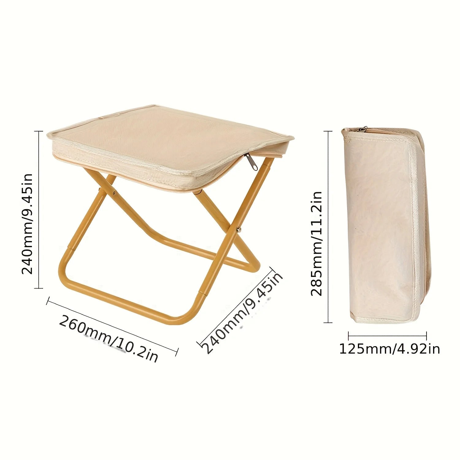 Portable multifunctional outdoor folding ultra light chair