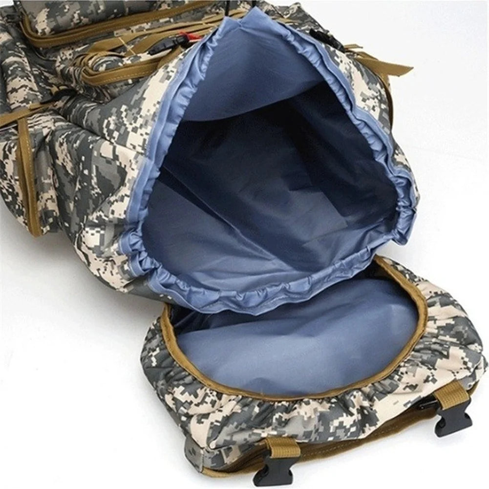80L/100L  Mountaineering Bag Climb Bag Tactical Large Backpack Outdoors