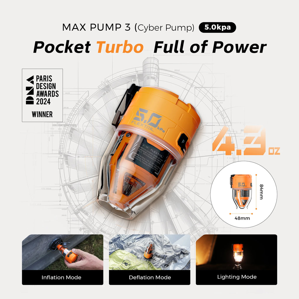FLEXTAIL Electric Air Pump, Portable  Pump
