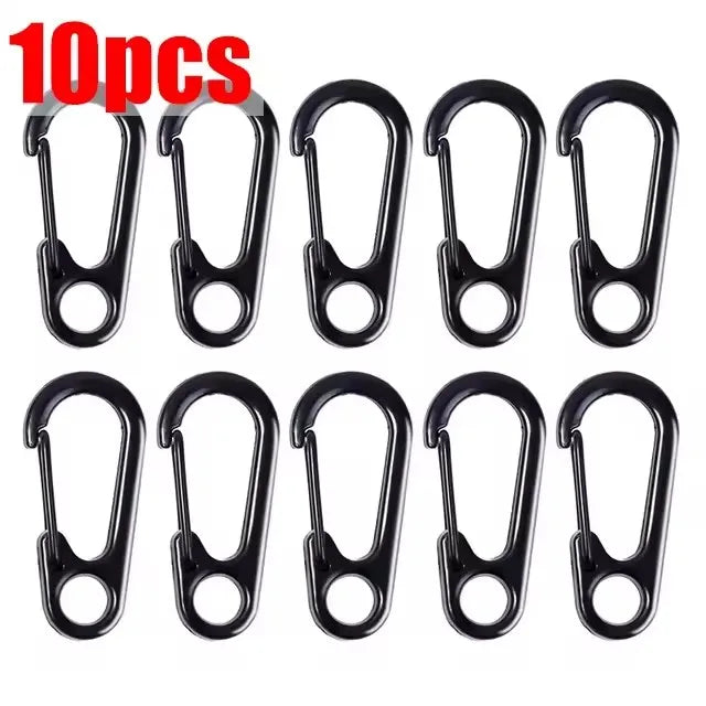Multifunctional Zinc Alloy Carabiner Keychain Clip Hook