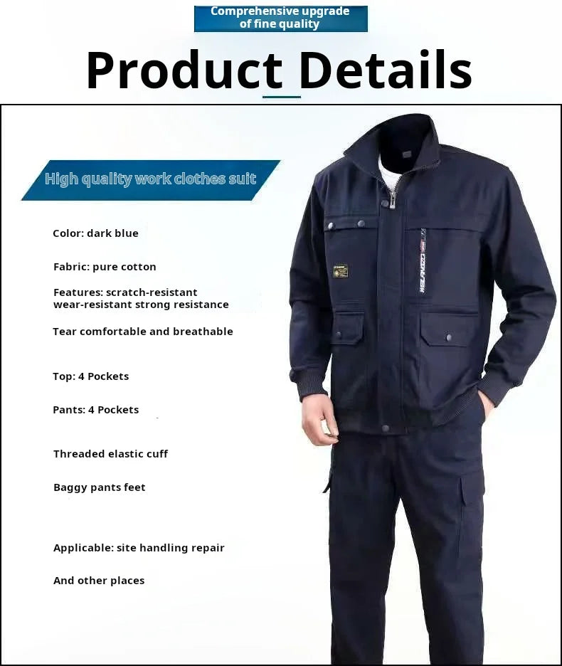 Men's Protective Clothing Two Piece Set