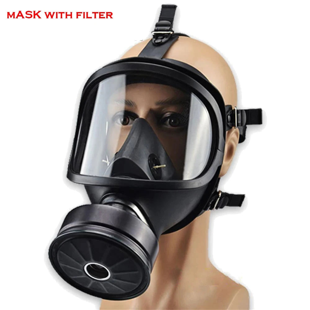 Gas Mask Safety Gear - Breathe Easy Filtered Oxygen