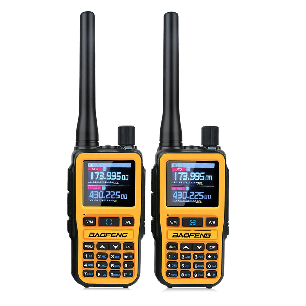 2PCS/Pack Baofeng UV-5R Mini Dual Band Dual PTT Walkie Talkie