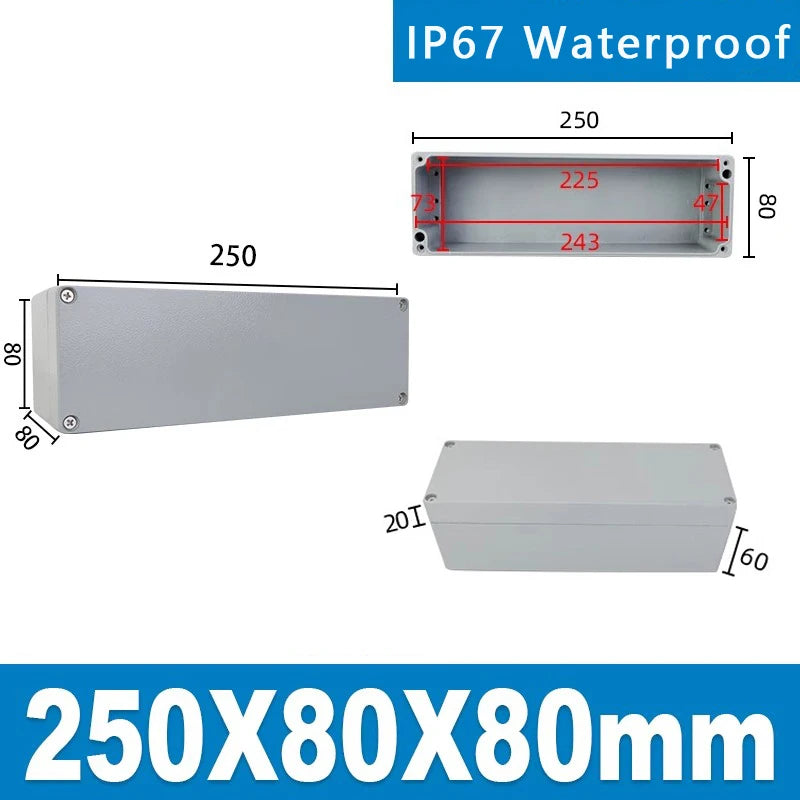 Cast Aluminum Waterproof Junction Box - Explosion-Proof