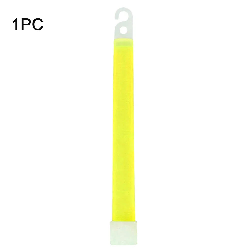 1-50pcs Glow Sticks with Hook 6 inch Fluorescence