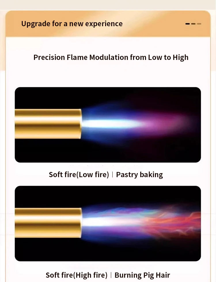 Outdoor Welding Gas Burner Flame Gun Butane
