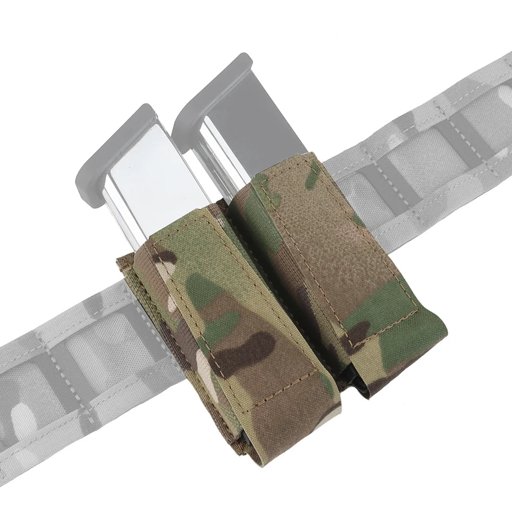 Tactical Molle 9mm Magazine Pouch Pistol Mag Holder