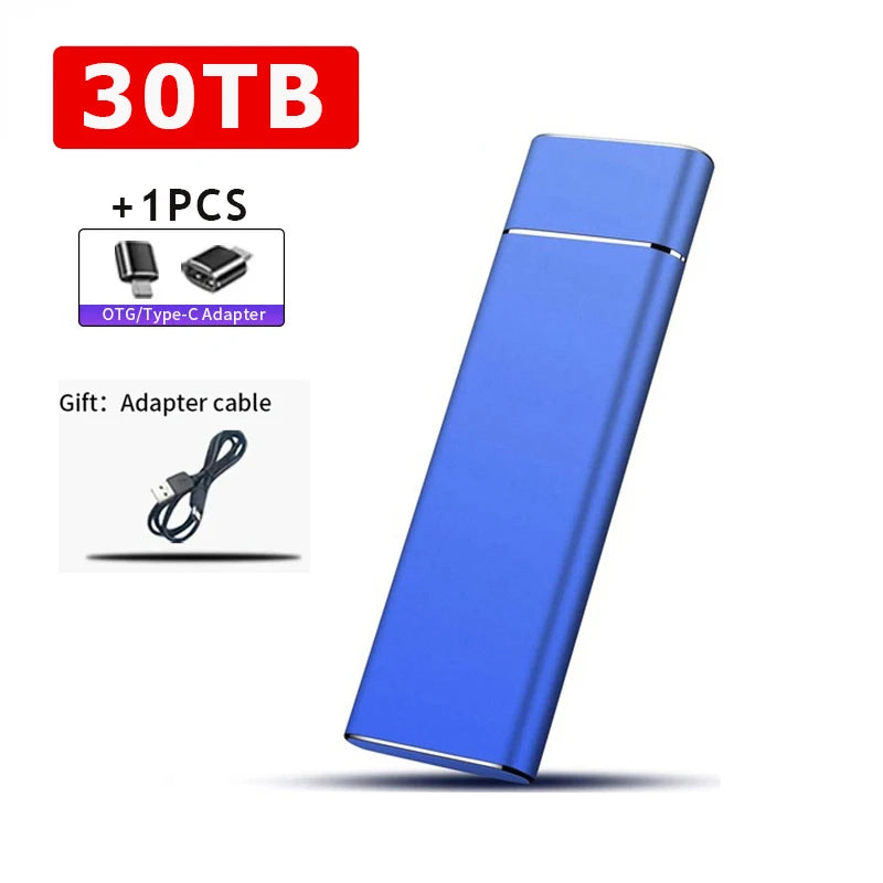 External 2TB/20TB/30TB Ssd High-Speed Solid State Drive