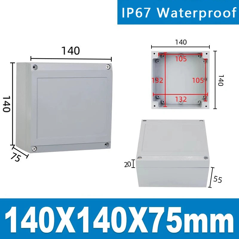 Cast Aluminum Waterproof Junction Box - Explosion-Proof