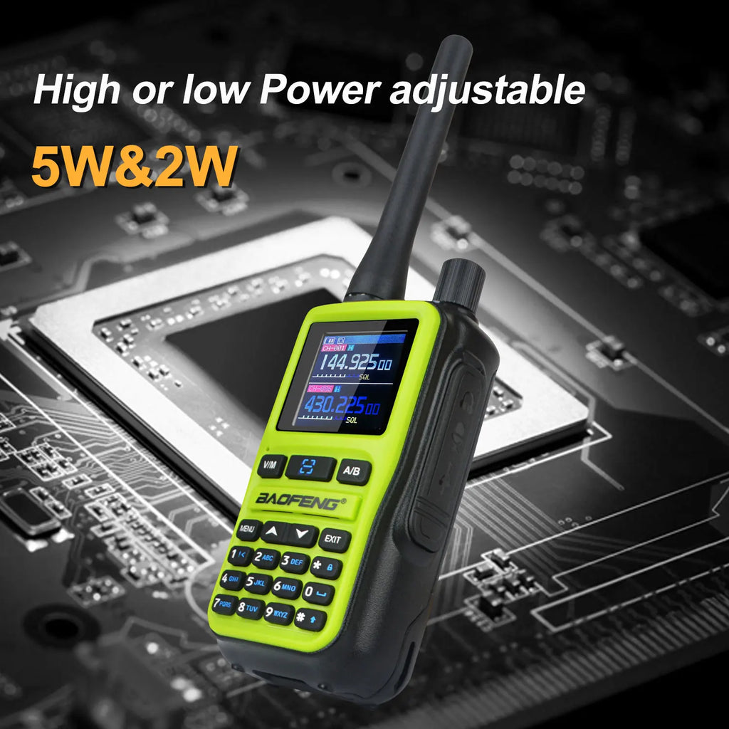 2PCS/Pack Baofeng UV-5R Mini Dual Band Dual PTT Walkie Talkie