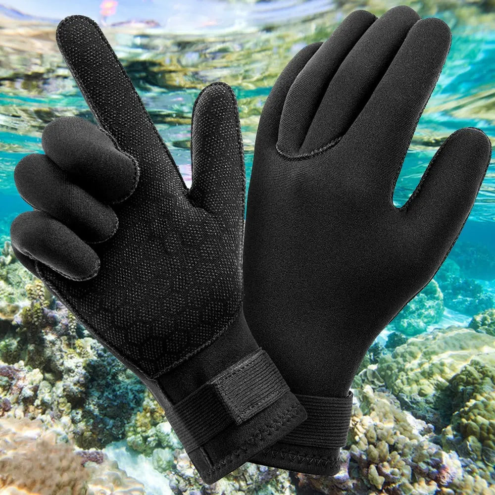 3mm Wetsuit Gloves Thermal Anti Slip