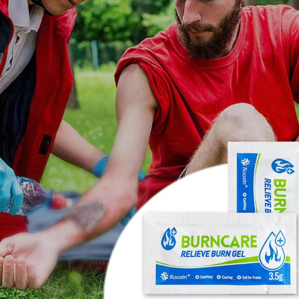 Professional Burn Care Kit with Advanced Dressings Cream