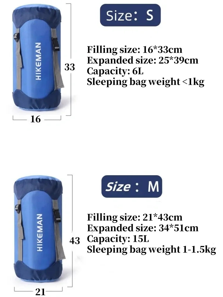 Sleeping Bag Compression Storage Bag Outdoor Camping