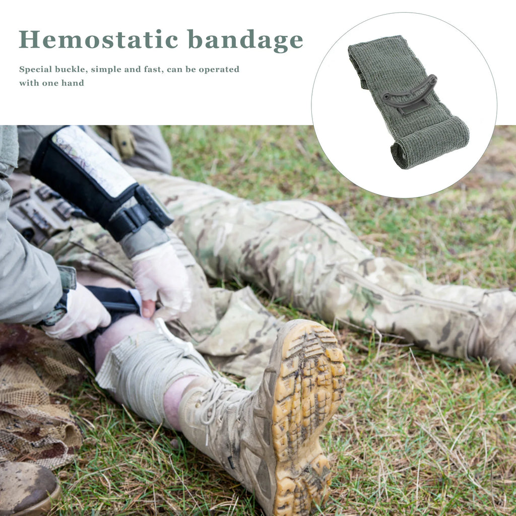 5/10PCS  Bandage First Aid Trauma Hemostatic Bandage Kit