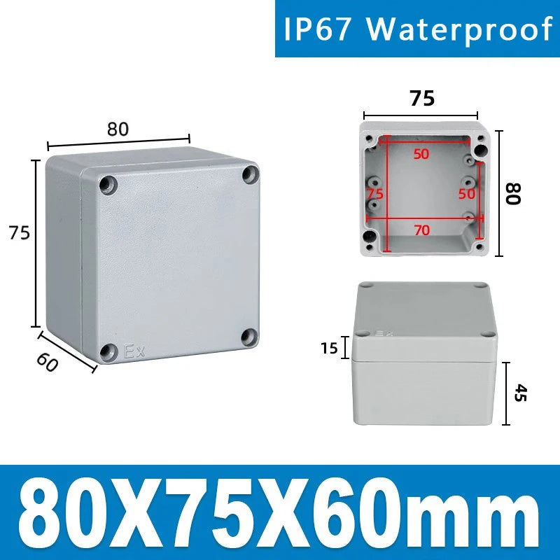 Cast Aluminum Waterproof Junction Box - Explosion-Proof
