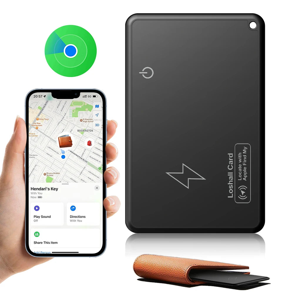 Wireless Charging GPS Locator Waterproof Work with Apple