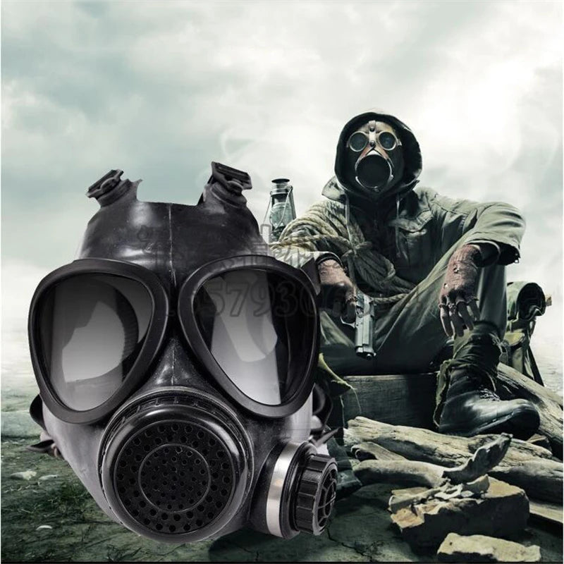 Gas Mask Safety Gear - Breathe Easy Filtered Oxygen