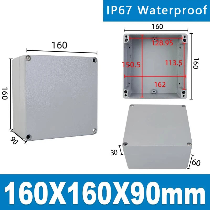 Cast Aluminum Waterproof Junction Box - Explosion-Proof