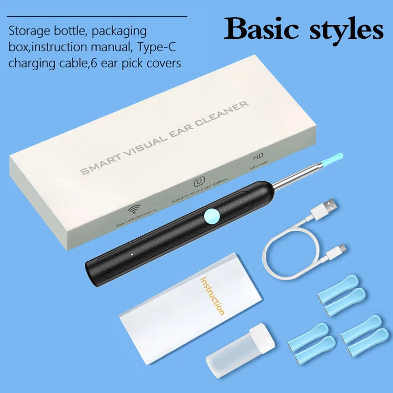 2nd Generation,Digital otoscope,Ear Wax Cleaner Camera