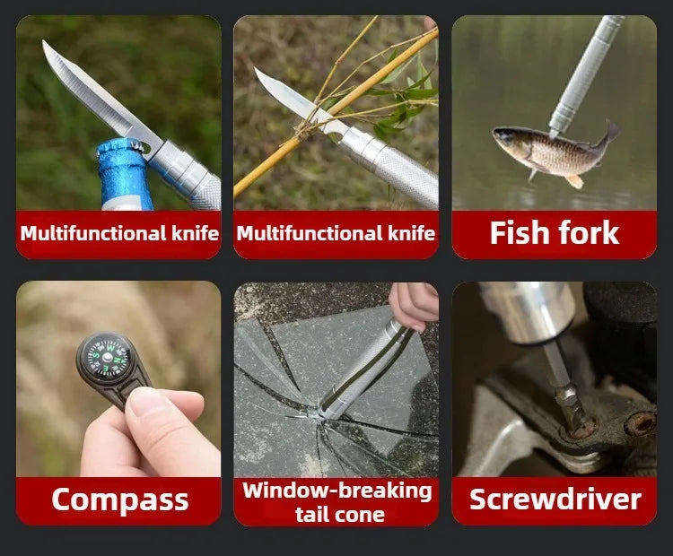 Multifunctional Shovel Folding Military Shovel Self-defense\