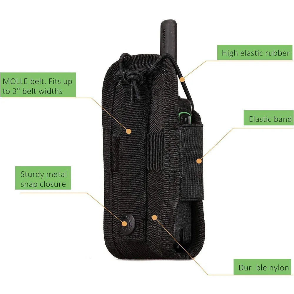 Tactical Walkie-Talkie Radio Case