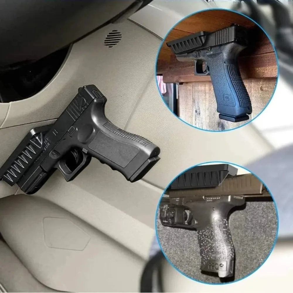 Portable Magnetic Gun Holder: Quick-Pull