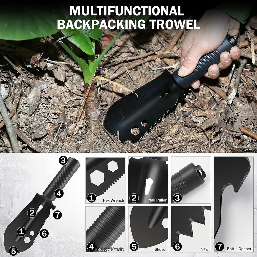 Ultimate 258-Piece Survival Kit: Water Filter, Tent, LED Lantern, First Aid, Backpack