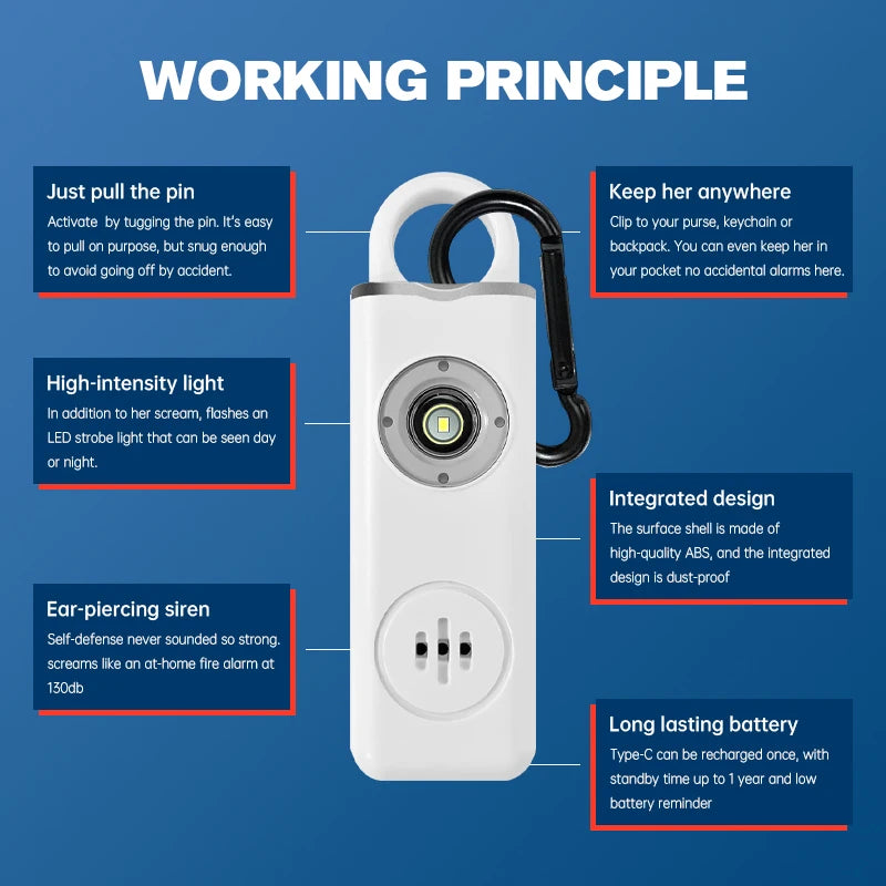 Personal Self Defense Alarm