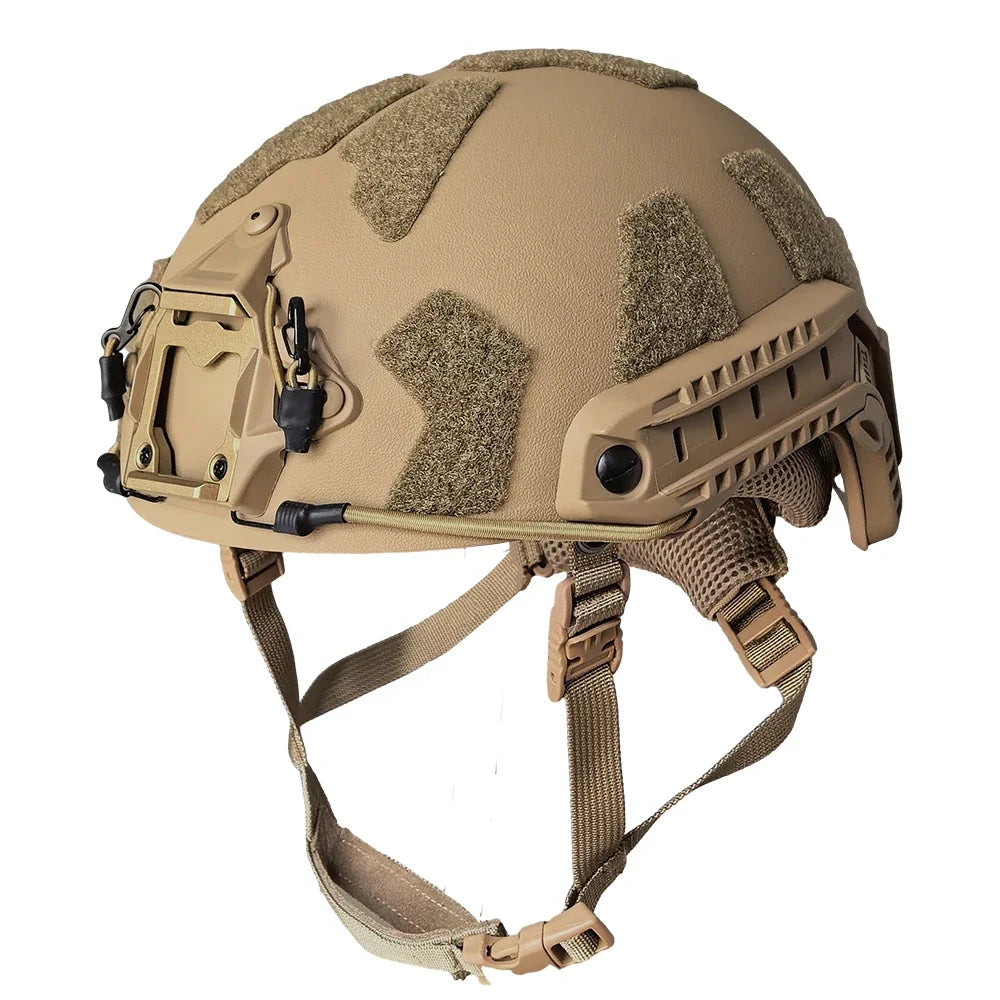 FAST SF Airsoft Helmet Tactical Lightweight ABS Wendy Suspension NVG for CS Paintball Outdoor Training Safety Protective Gear