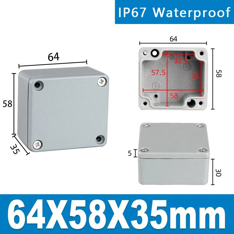 Cast Aluminum Waterproof Junction Box - Explosion-Proof